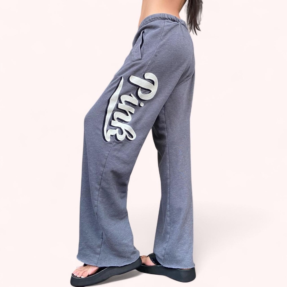 Vintage Victoria's Secret PINK Logo Sweatpants Baggy Lowrise Back to School